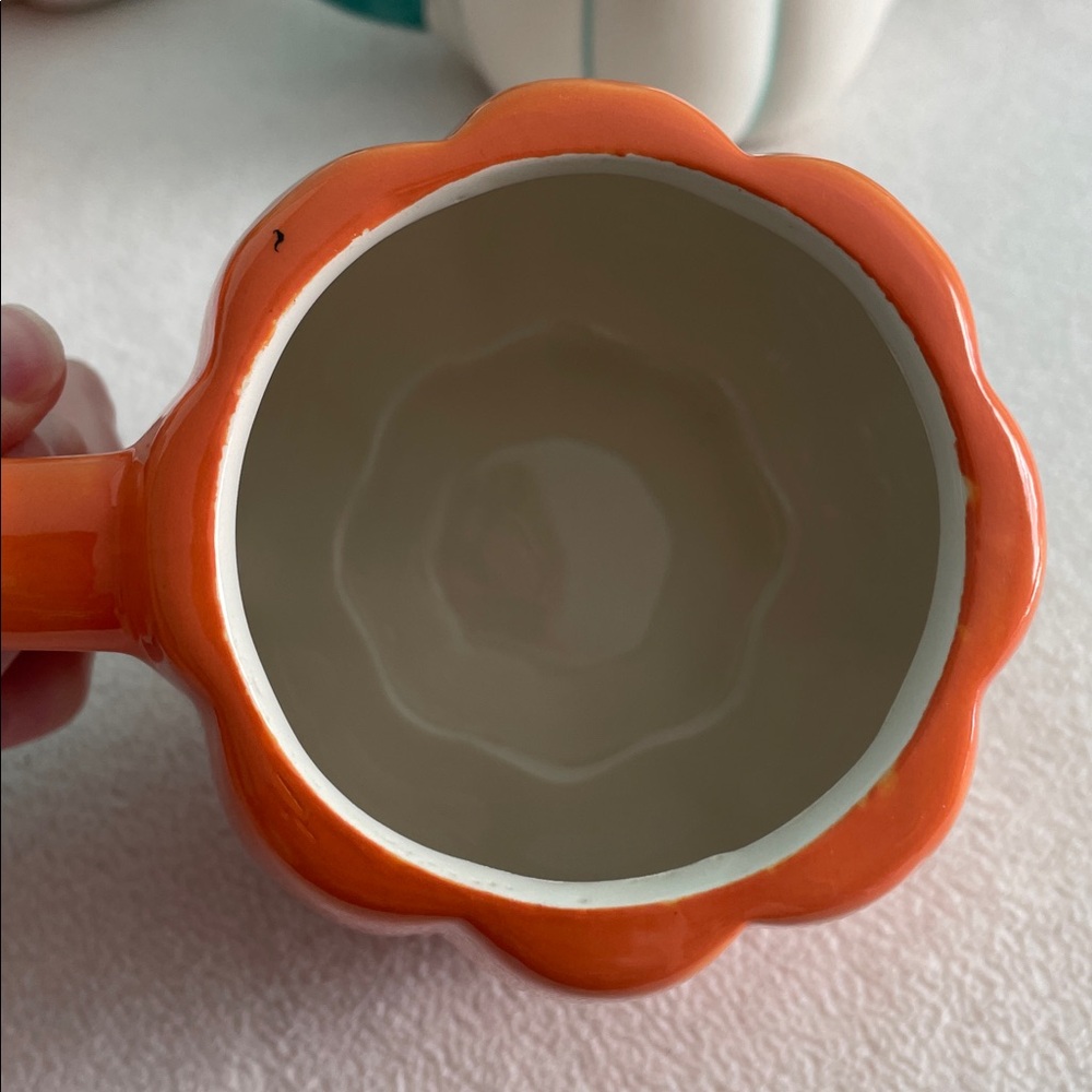 🍁🎃🍂 Orange Pumpkin Mug 🍁🎃🍂 - Picture 6 of 16